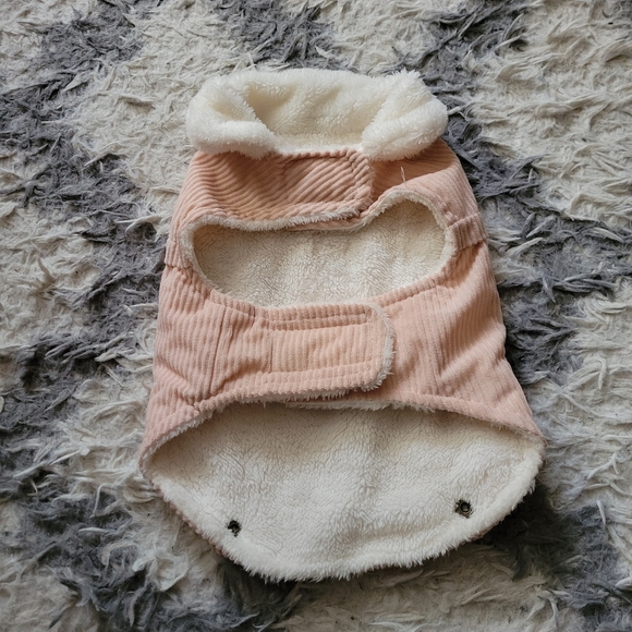 Pink Corduroy Dog Jacket Medium - Picture 2 of 5